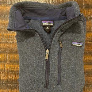 Men's Patagonia 1/4 Zip Better Sweater Navy XL